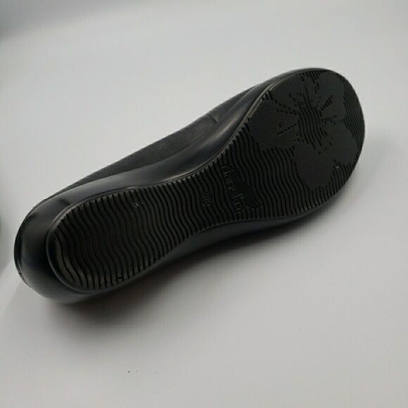 Dansko Debra Black Nappa Leather Wedge Slip On Comfort Loafer Memory Foam Sz 38 - Picture 5 of 16